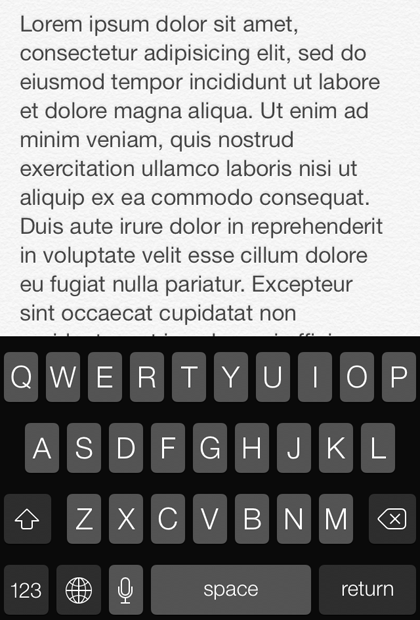iOS 7 default typeface iOS 7 system font
