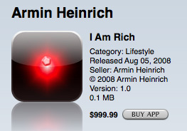 i am rich iphone app