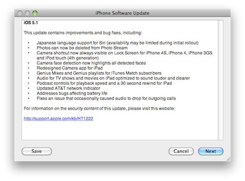 iOS 5.1