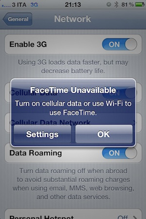 FaceTime Goes 3G ios 5 great features facetime 3g