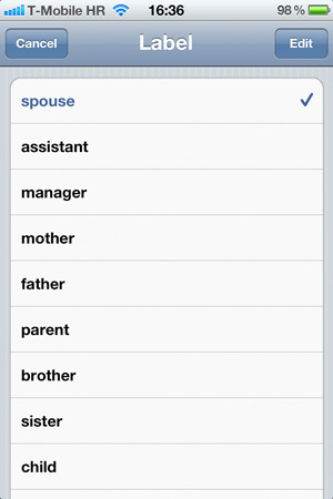 Related People in Contacts App in iOS 5 5 more great ios 5 features related people
