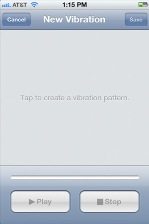 Custom iOS 5 Vibration Alerts ios 5 great features vibration alerts