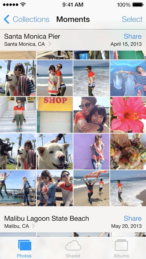 iOS 7 Photos iOS 7 New Look