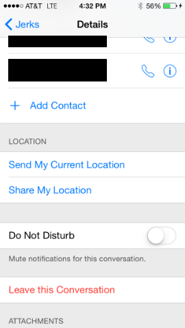How to leave or silence a group message in iOS 8 How to leave or silence a group message in iOS 8