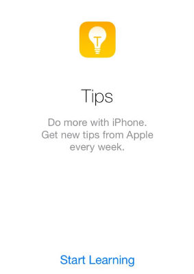 iOS 8 Tips App