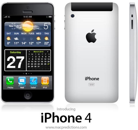 apple iphone 4G HD mockup concept ipad apple iphone fourth generation