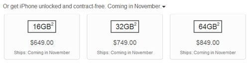 iPhone 4S unlocked GSM from Apple iPhone 4S pre-order unlocked GSM