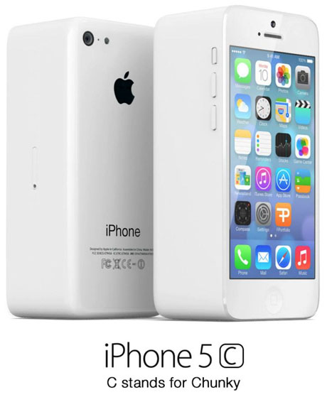 large iPhone 5C rendering iPhone 5C for Chunky