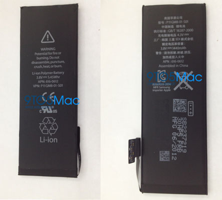 iPhone 5 next generation battery