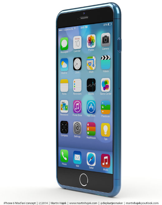 iPhone 6 mockup rendering