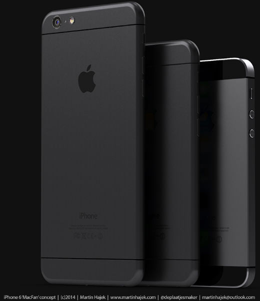 iPhone 6 mockup rendering