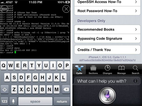 iPhone 4S jailbreak underway