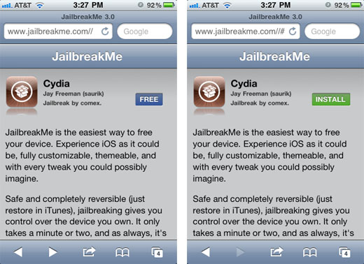 jailbreakme.com instructions 1 iphone 4.3.3