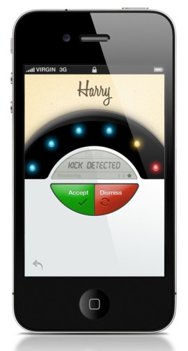 Kick to Pick App Helps Name Unborn Babies baby iphone apps