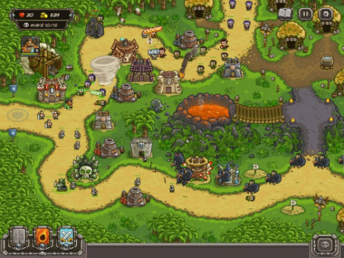 Kingdom Rush vs. Plants Vs. Zombies