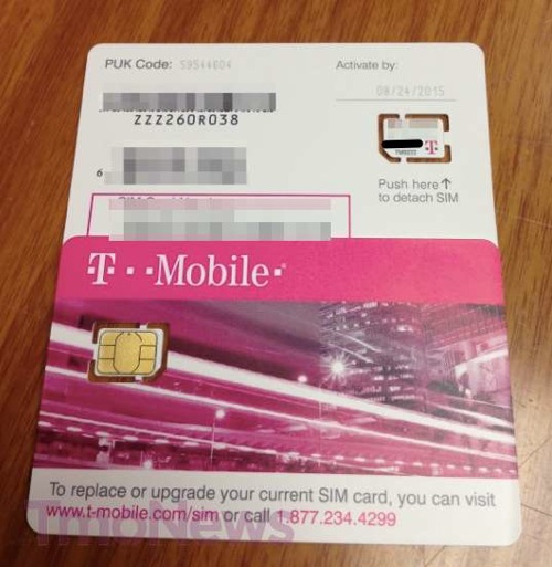 NanoSIM Card T-Mobile