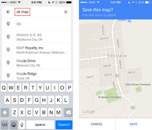 How to use maps offline on your iPhone.