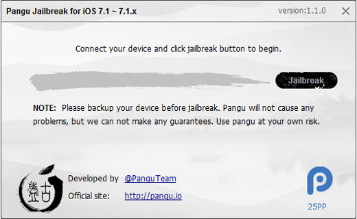 Pangu 1.1 jailbreak instructions iOS 7.1 jailbreak iOS 7.1.1 Pangu 1.1