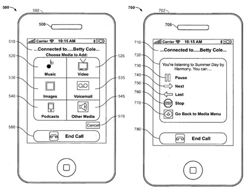 apple iphone patent