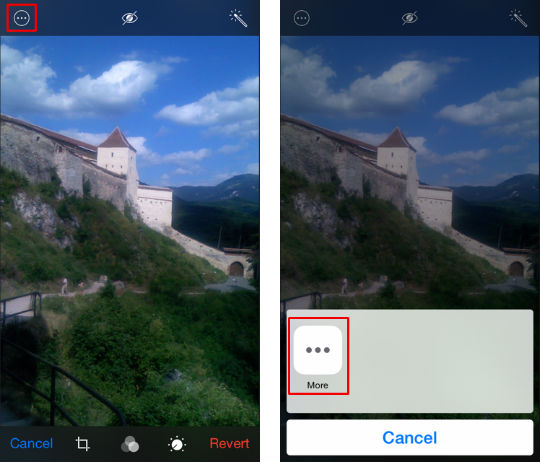 How to add photo extensions in iOS 8