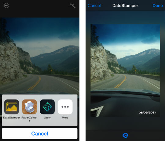 extensions for iOS 8 Photos