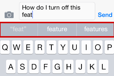 iOS 8 Predictive Keyboard