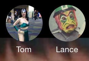 Recent Contacts” title=