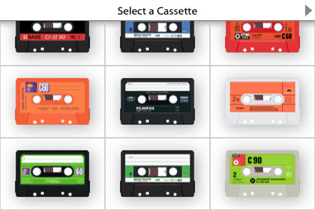 iPhone cassette player AirCassette iPhone app 2