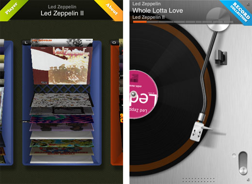 VinylLove iPhone app