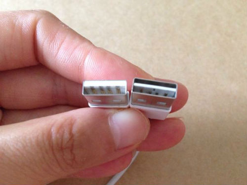 Fully Reversible USB Lightning Cable