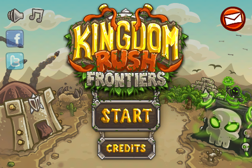 Frontiers Menu Screen Kingdom Rush Frontiers