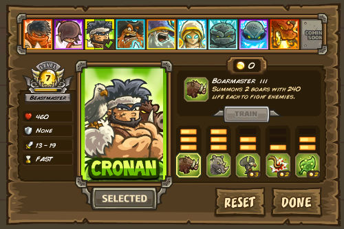Frontiers Hero Menu Kingdom Rush Frontiers