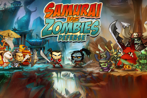 Samurai vs Zombies Defense Free iPhone Zombie Games