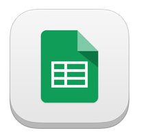 Google Sheets New iOS Apps May
