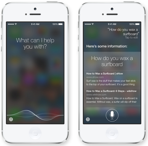 Siri iOS 7