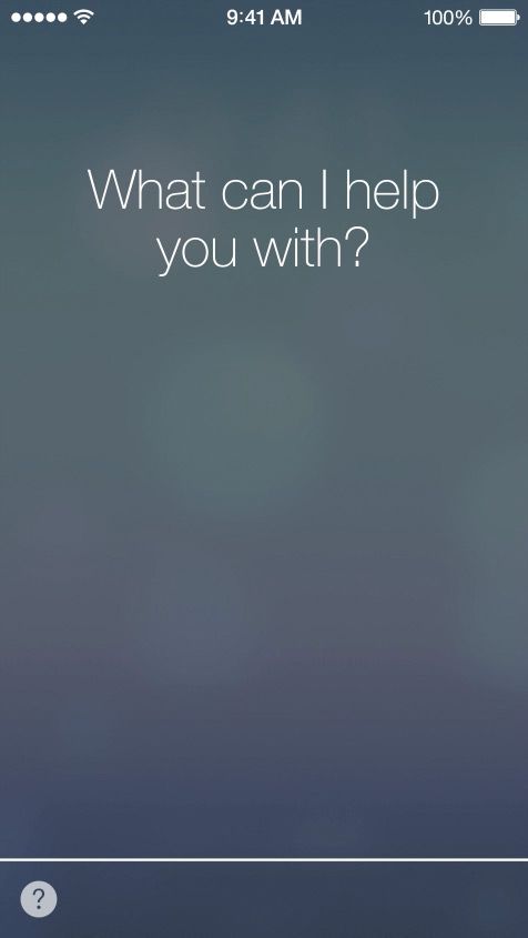 iOS 7 Siri iOS 7 New Look