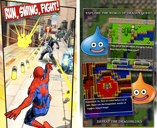 Dragon Quest I, Spider-Man Unlimited Dragon Quest I, Spider-Man Unlimited