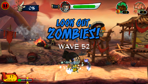 SvZ Apocalypse Samurai vs Zombies Defense 2