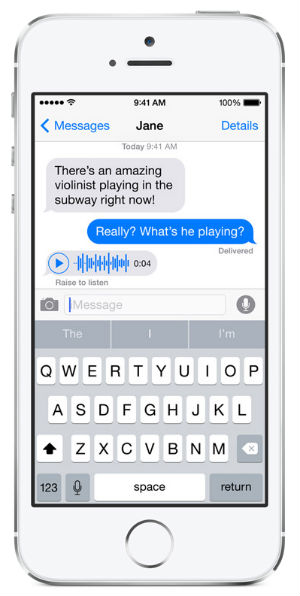 iOS 8 Messages app improvements