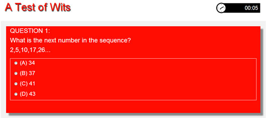 Test of Wits Test of Wits