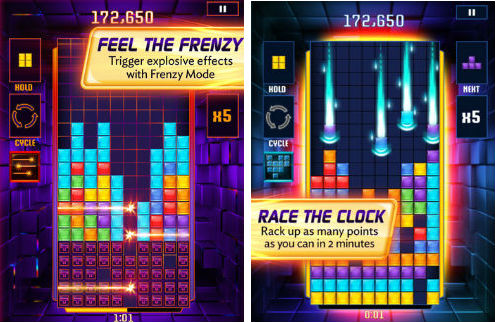 Free iPhone Games Tetris Blitz
