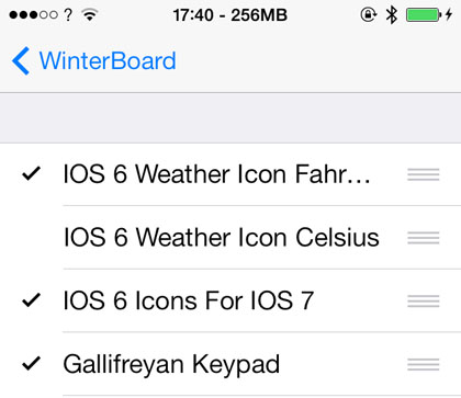 get iOS 6 icons back theme iOS 6 icons theme WinterBoard