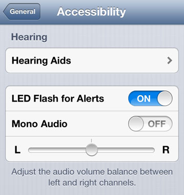 tip iPhone flash alert