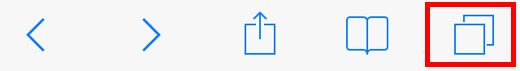 close iOS 7 browser tabs quick1 close all tabs mobile safari 1