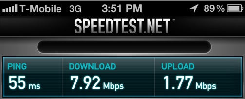 3G Data Speeds T-Mobile Iphone T-Mobile