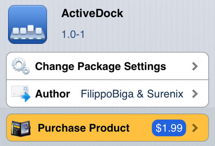 iOS dock bar tweak ActiveDock ActiveDock tweak Cydia iOS