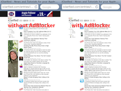 iOS 8.1 jailbreak AdBlocker