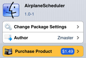 iPhone tweak save battery AirplaneScheduler tweak iOS