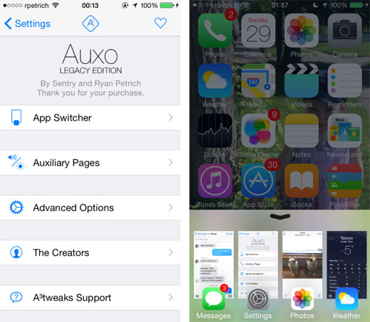 iOS 8 Auxo classic”  title=