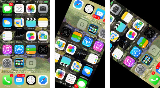 How to make iOS do a barrel roll